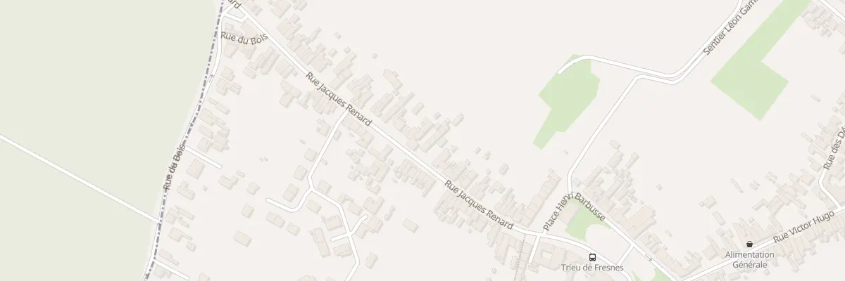 Plan du 46 Rue Jacques Renard à Fresnes-sur-Escaut
