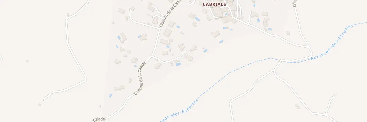 Plan du 6057F Cabrials à Aumelas
