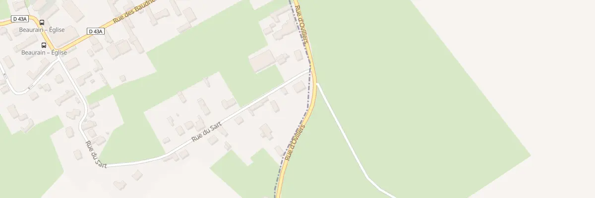 Plan du 28 Rue du Sart à Beaurain