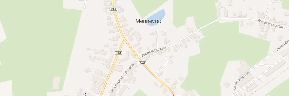 Plan du 5 Rue de Verdun à Mennevret