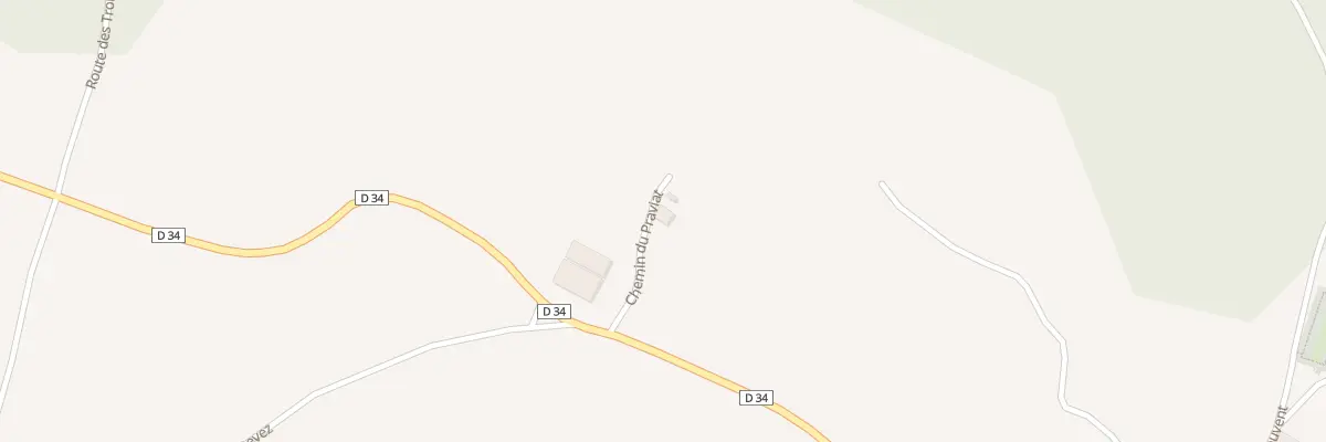 Plan du 5001 Praviat à Thoras