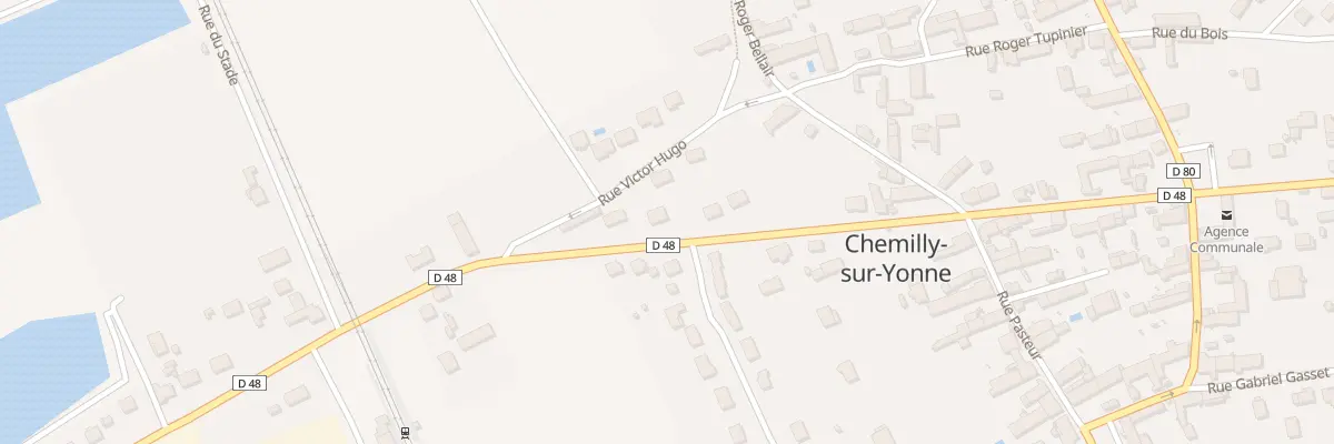 Plan du 11 Rue de la Gare à Chemilly-sur-Yonne