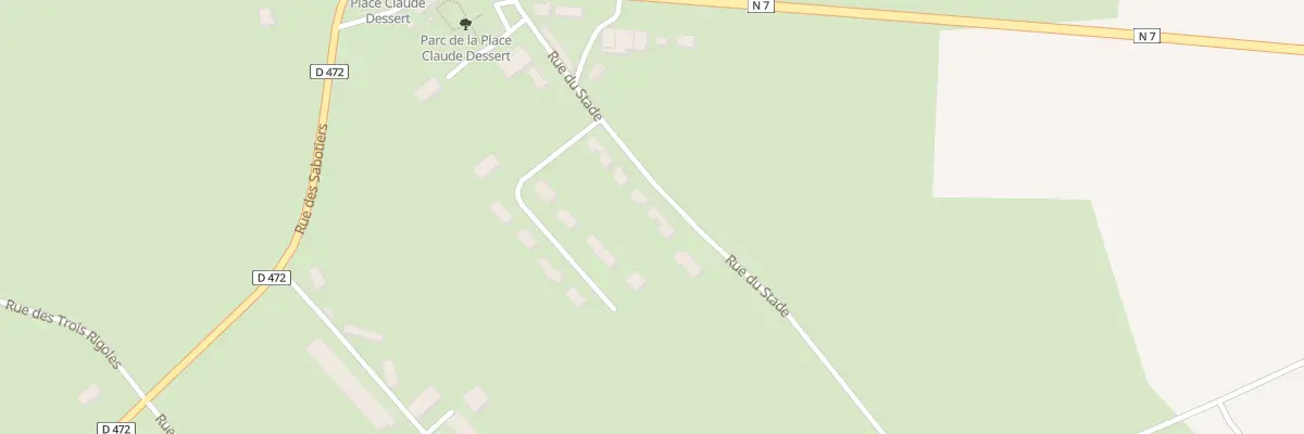Plan du 16 Rue du Stade à Périgny