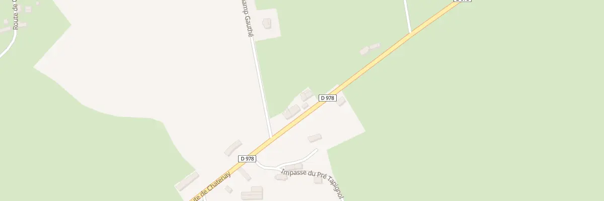 Plan du 4 Rte de Châtenay à Rouy