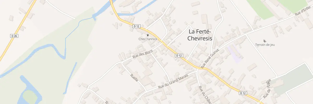 Plan du 4 Rue des Blocs à La Ferté-Chevresis