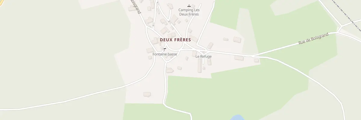 Plan du 5215 Deux Freres à Échandelys