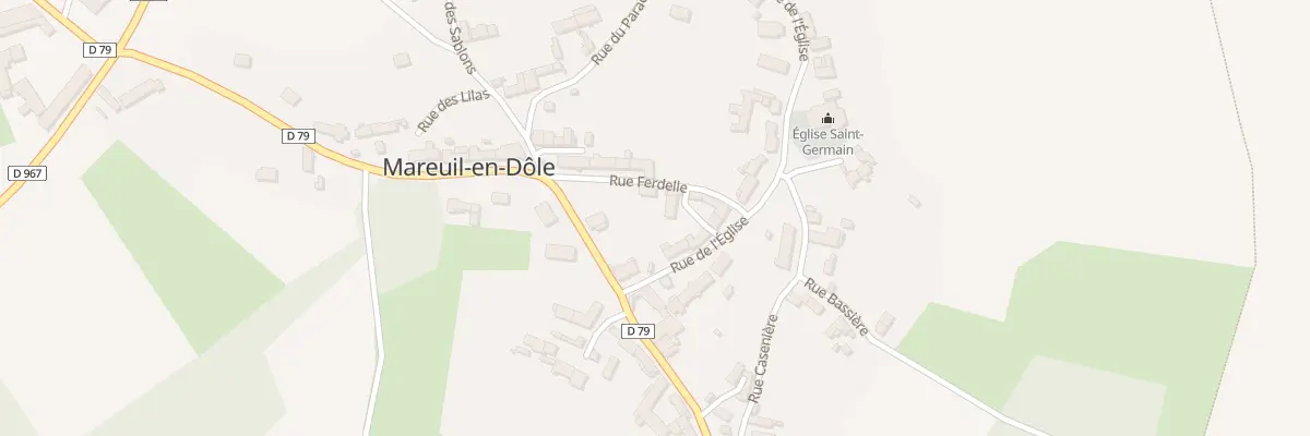 Plan du 26 Cour des Miracles à Mareuil-en-Dôle