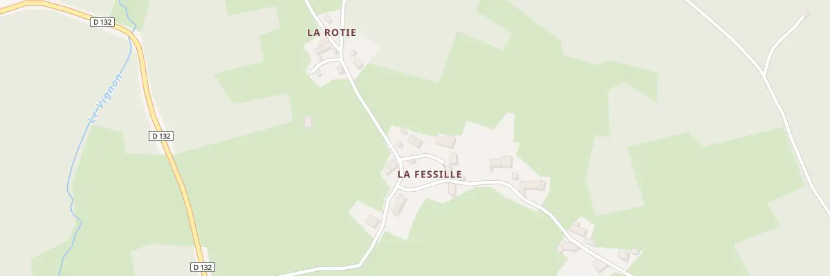 Plan du 5153 La Fessille à Fayet-Ronaye