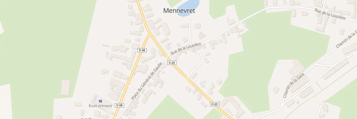 Plan du 7 Rue de Verdun à Mennevret