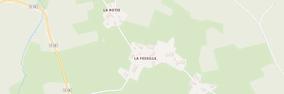 Plan du 5163 La Fessille à Fayet-Ronaye