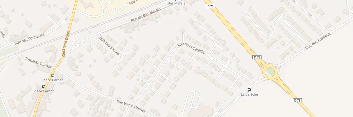 Plan du 25 Rue de la Calèche à Saint-Saulve