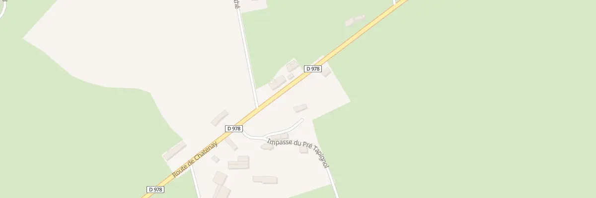 Plan du 1 Imp du Poirier à Rouy
