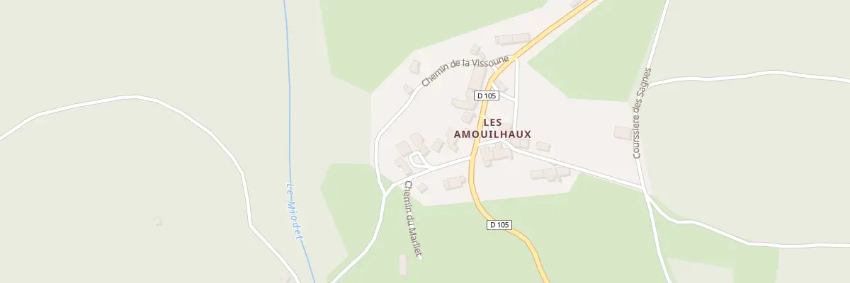 Plan du 5082 Les Amouilhaux à Saint-Éloy-la-Glacière