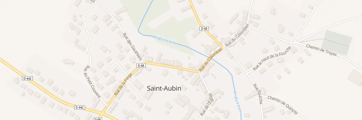 Plan du 4 Rue de la Forge à Saint-Aubin