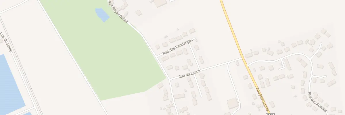 Plan du 3 Rue des Vendanges à Chemilly-sur-Yonne