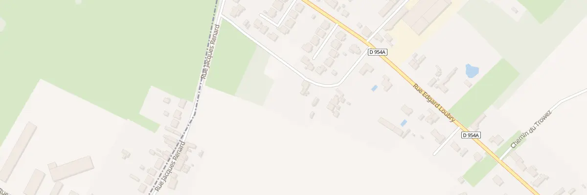 Plan du 2117 Rue Edgard Loubry à Fresnes-sur-Escaut