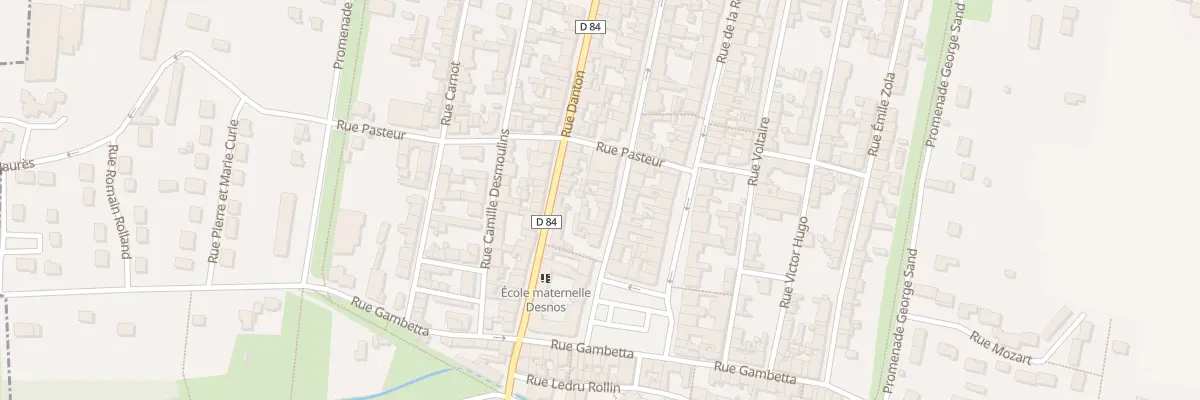 Plan du 9 Rue Paul Bert à Villeneuve-l’Archevêque