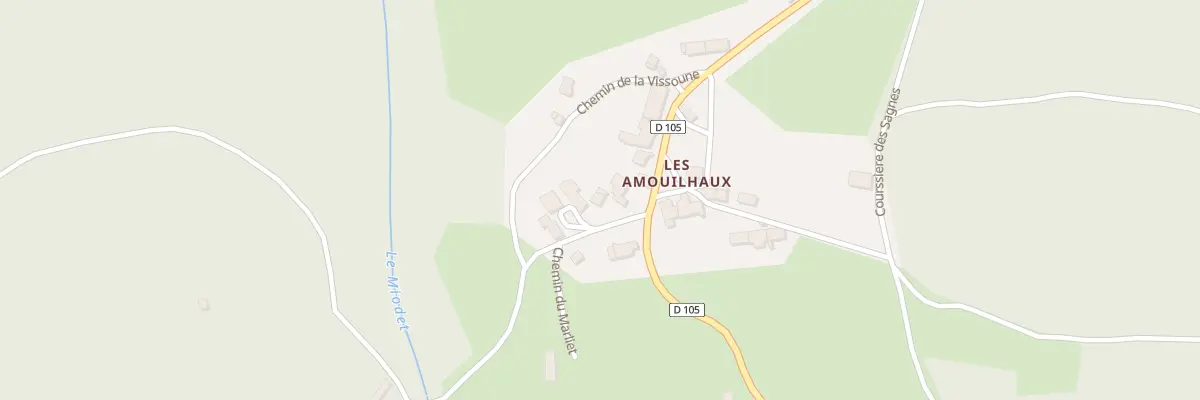 Plan du 5069 Les Amouilhaux à Saint-Éloy-la-Glacière