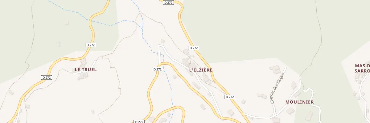 Plan du 5024 Les Elzieres à Bréau-Mars