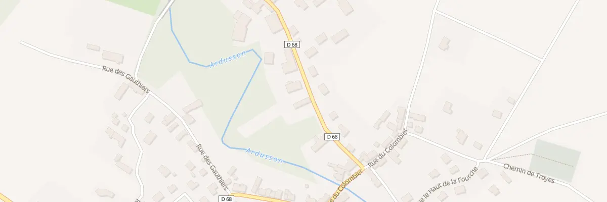 Plan du 3 Rue des Charrons à Saint-Aubin