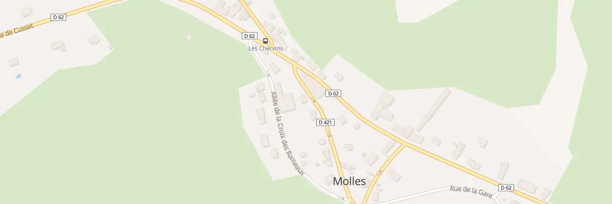 Plan du 41 Rue du Bourg à Molles
