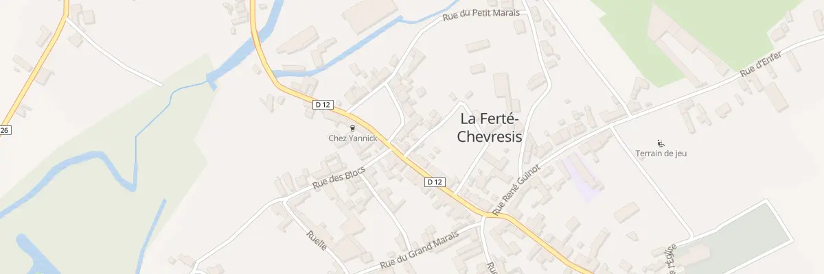 Plan du 18 Pl du Prieuré à La Ferté-Chevresis