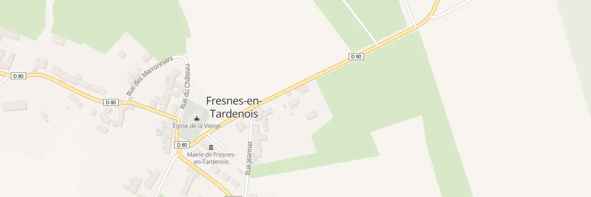 Plan du 10 Rte de Courmont à Fresnes-en-Tardenois