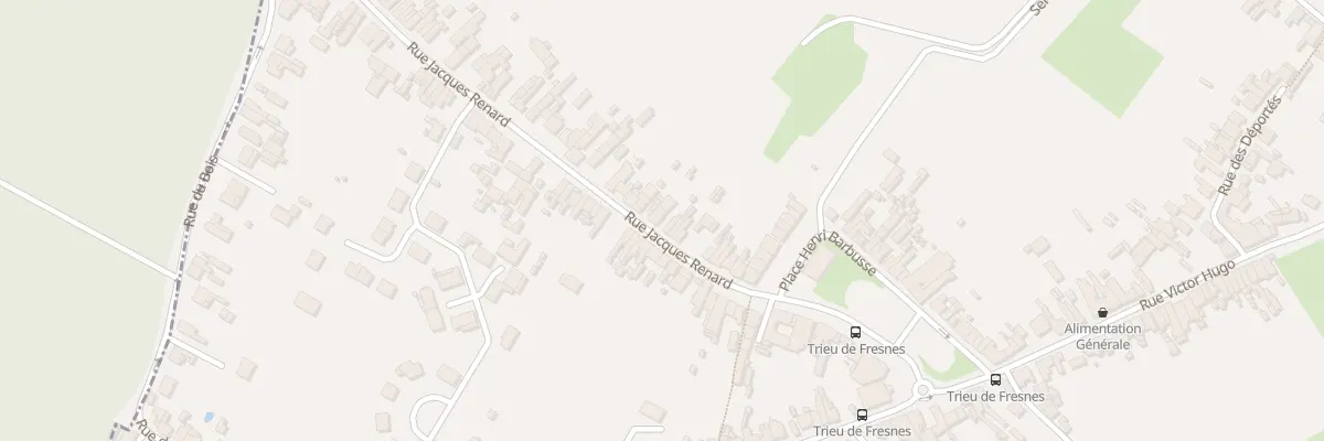 Plan du 24 Rue Jacques Renard à Fresnes-sur-Escaut