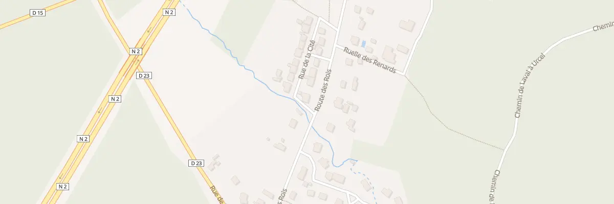 Plan du 49 Rte des Rois à Urcel