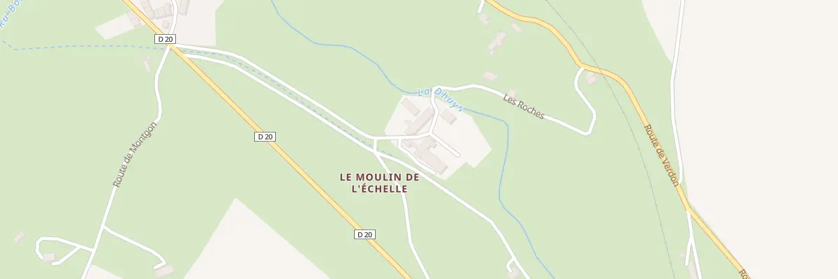Plan du 5009 Le Moulin de l’Echelle à Pargny-la-Dhuys