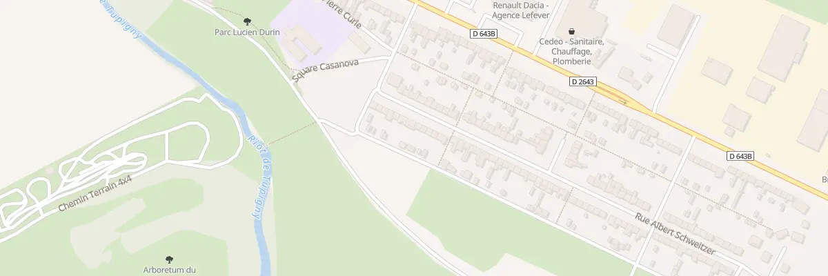 Plan du 20 Rue Albert Schweitzer au Cateau-Cambrésis