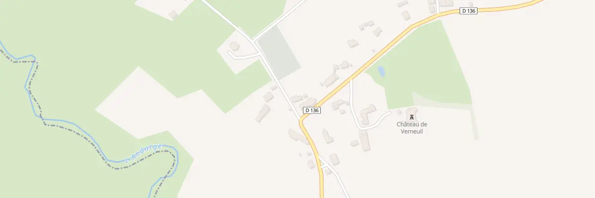 Plan du 6 Le Bourg à Verneuil