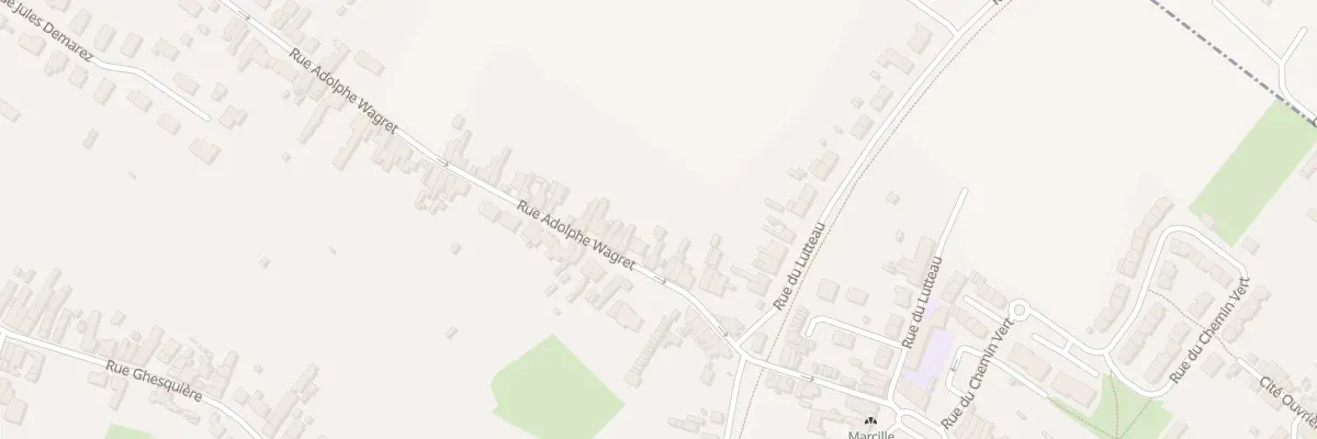 Plan du 17A Rue Adolphe Wagret à Escautpont