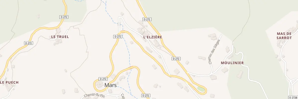 Plan du 5023 Les Elzieres à Bréau-Mars