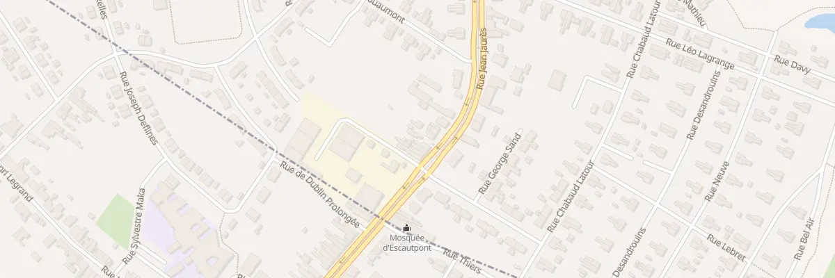 Plan du 181 Rue Jean Jaurès à Escautpont
