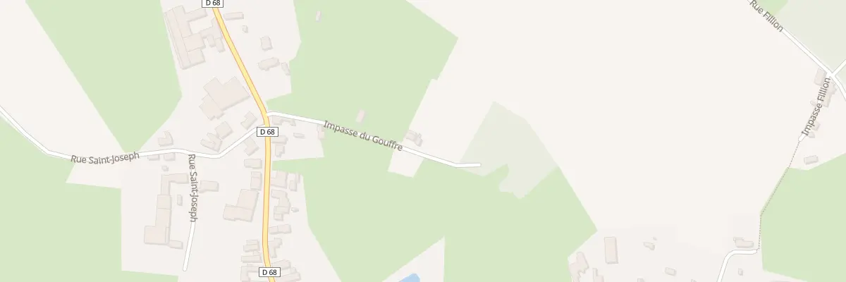 Plan du 30 Imp du Gouffre à Mennevret