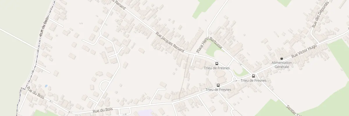 Plan du 9 Rue Jacques Renard à Fresnes-sur-Escaut