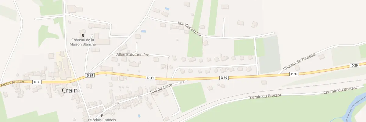 Plan du 3 Rue des Gais Logis à Crain