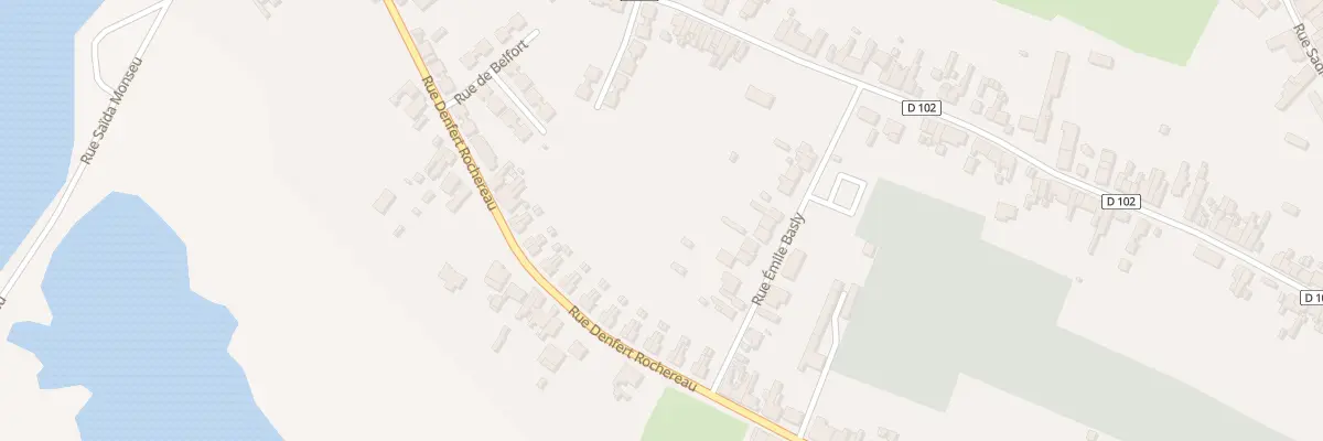 Plan du 81 Rue Emile Basly à Vieux-Condé