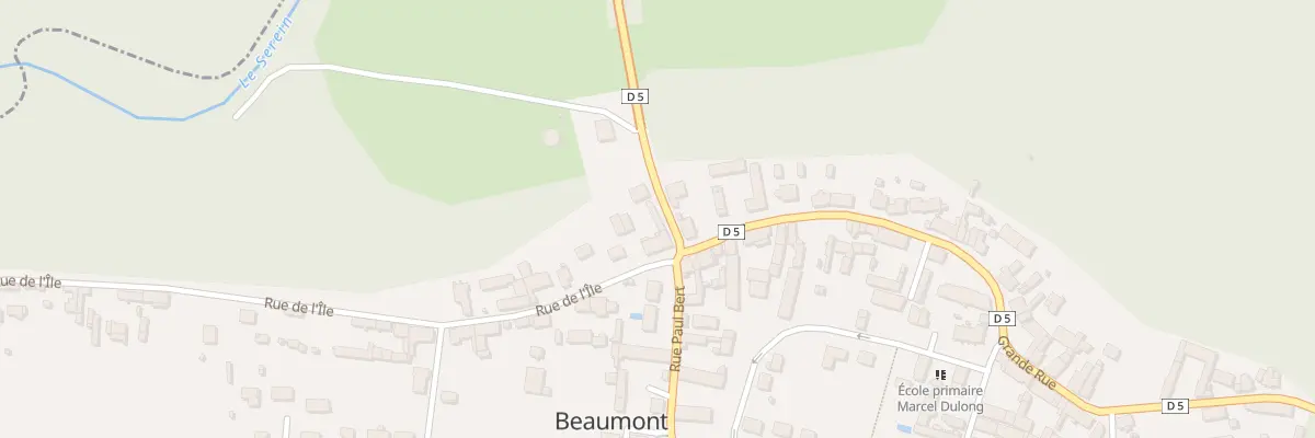 Plan du 12 Rue des Ponts à Beaumont