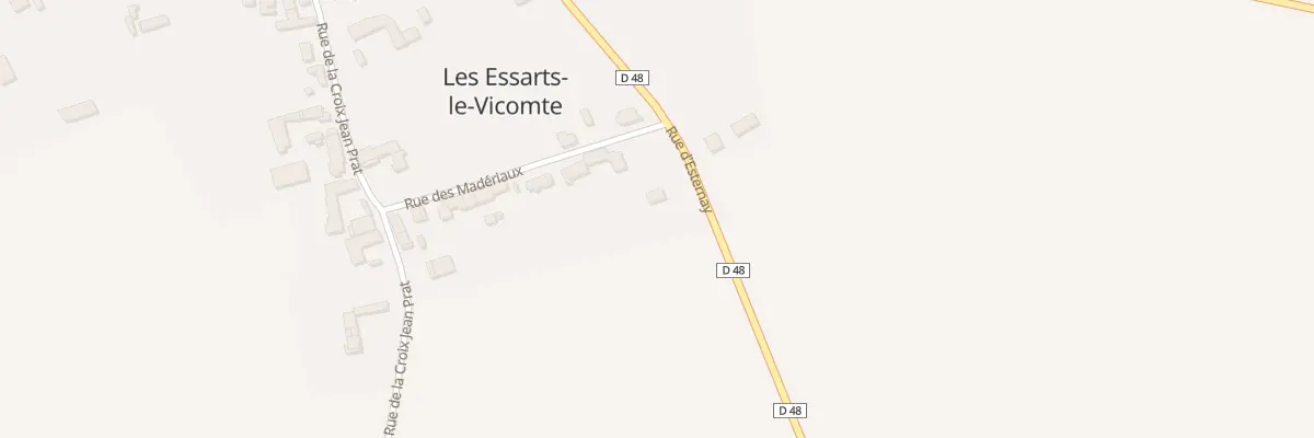 Plan du 10 Rue d’Esternay aux Essarts-le-Vicomte