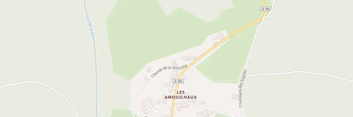 Plan du 5081 Les Amouilhaux à Saint-Éloy-la-Glacière