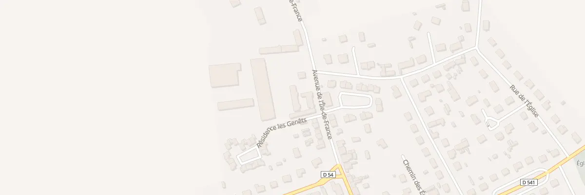 Plan du 59 Av d’Ile de France à Vivaise