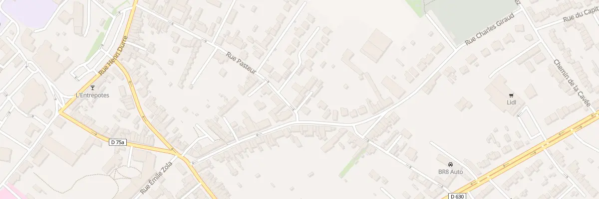 Plan du 43 Rue Pasteur à Saint-Saulve
