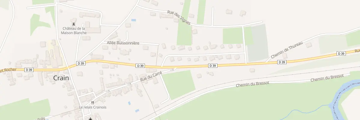 Plan du 19 Rue des Gais Logis à Crain