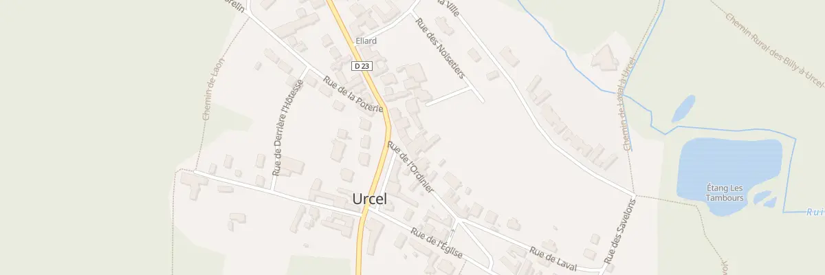 Plan du 14 Rte des Rois à Urcel