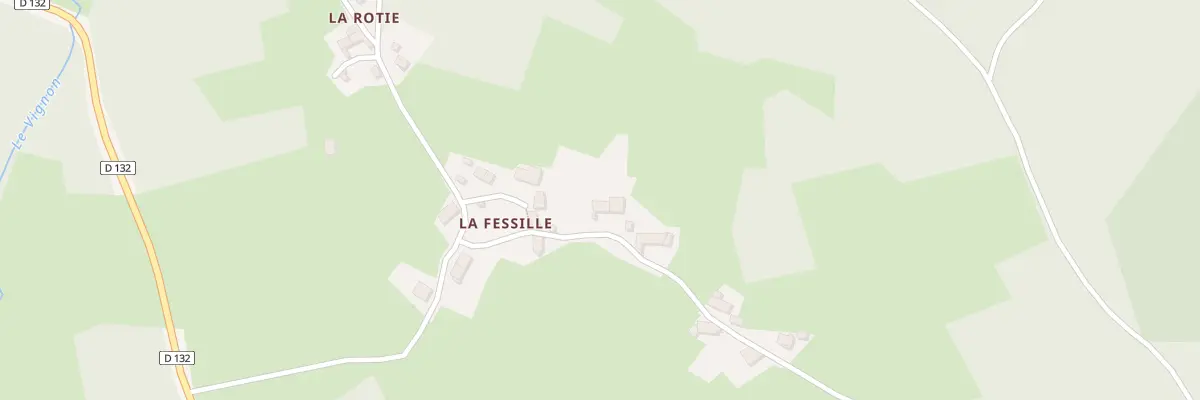 Plan du 5085 La Fessille à Doranges