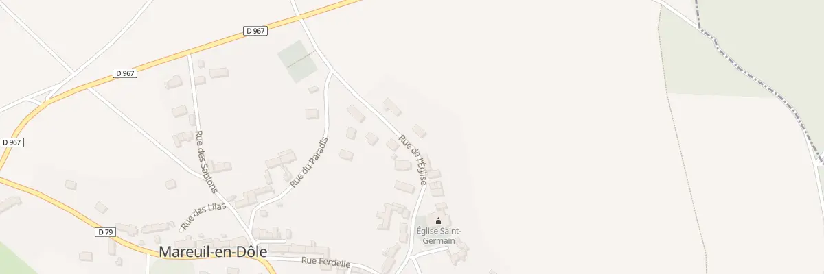 Plan du 276 Rue de l’Eglise à Mareuil-en-Dôle