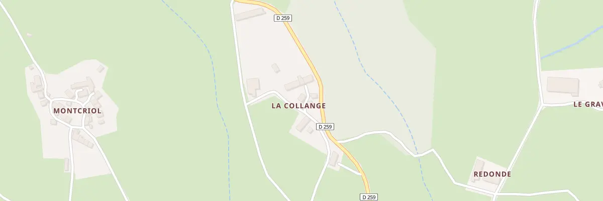 Plan du 5160 La Collange à Tours-sur-Meymont