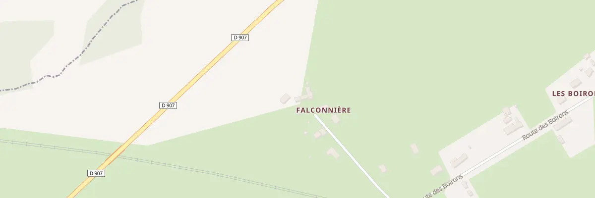 Plan du 17 Imp de Falconniere à Billezois